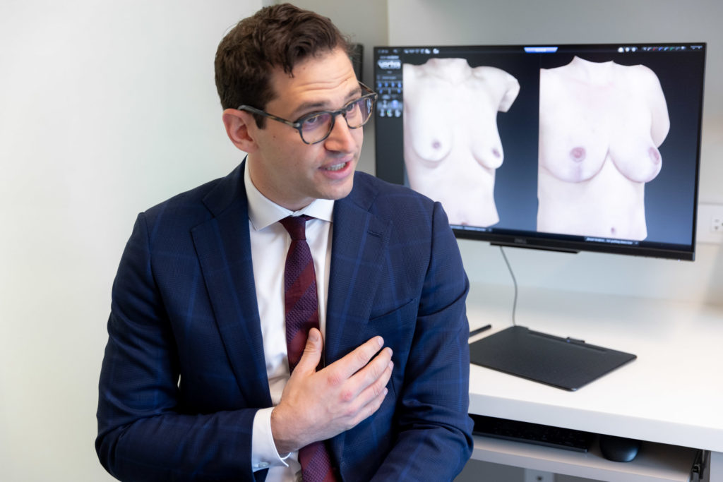 Dr. Stein Surgical Consultation about breast augmentation