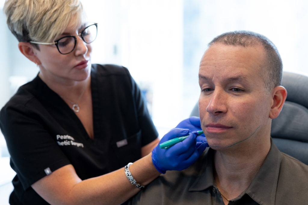 Kybella injection from specialist to patient